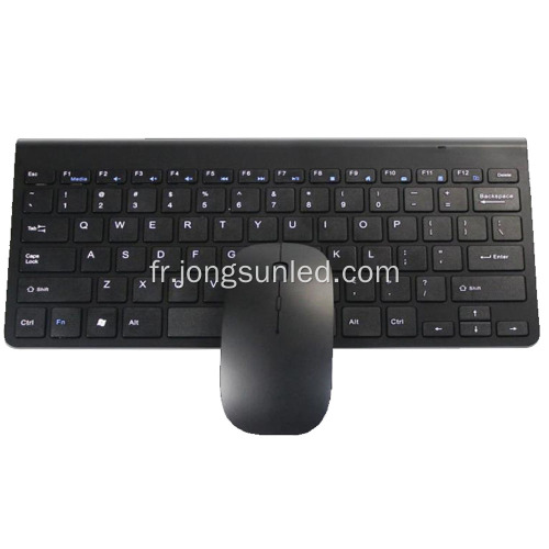 Combo clavier et souris sans fil noir